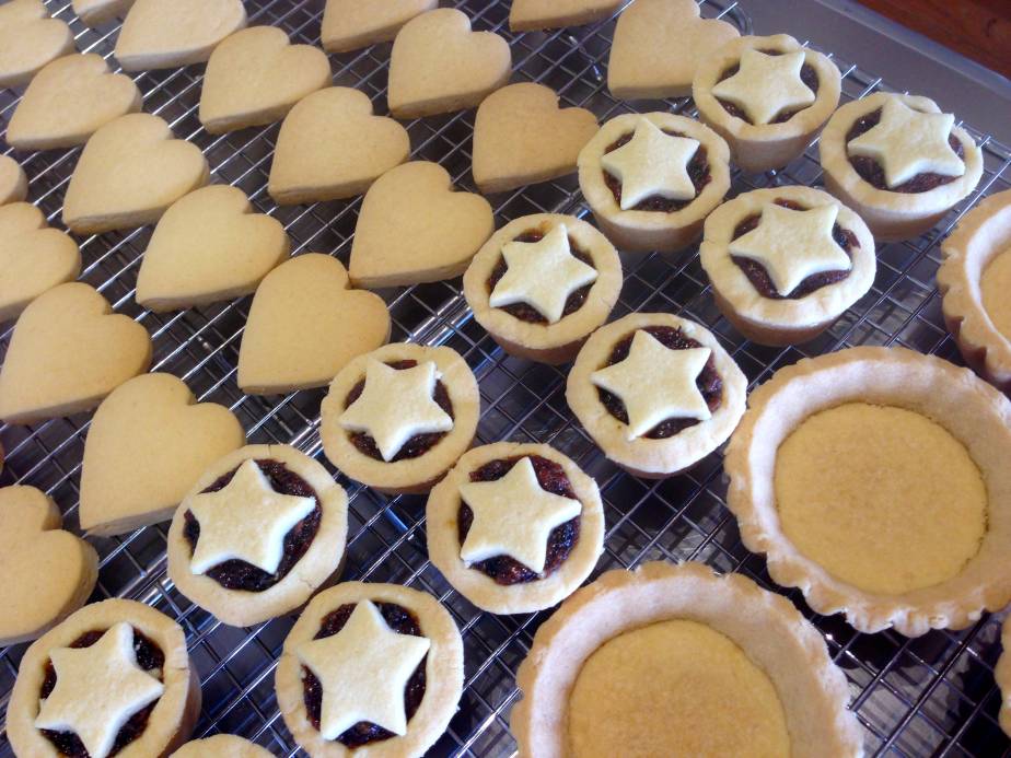 Shortbread Done Three Ways (Biscuits / Fruit Mince Tarts / Lemon Curd Tarts) The