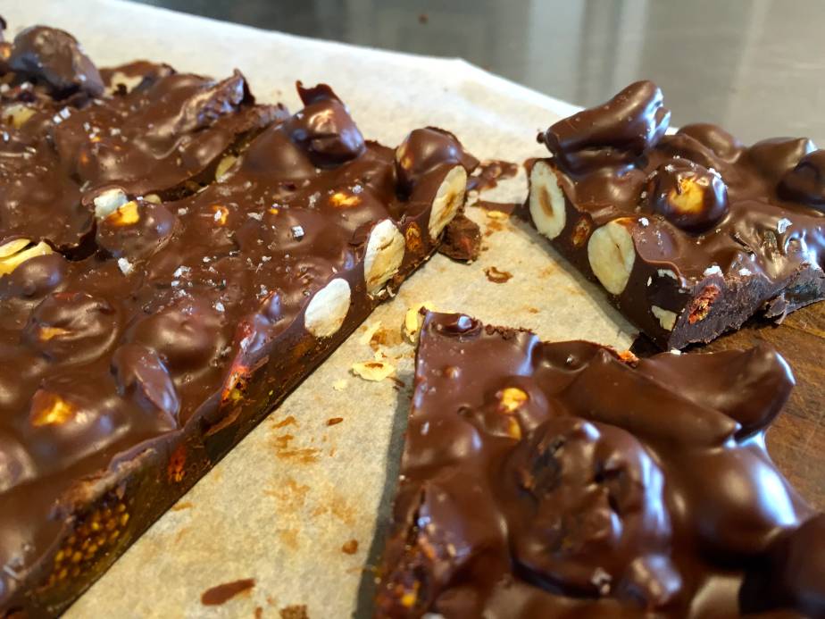 Dark Chocolate Fruit and Nut Slab The Passionate Pantry